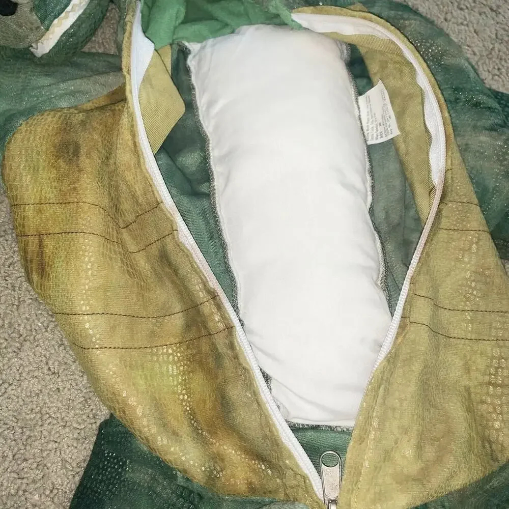 PLUSH Green T-Rex Plush Costume Child Baby SZ 12-18 Months